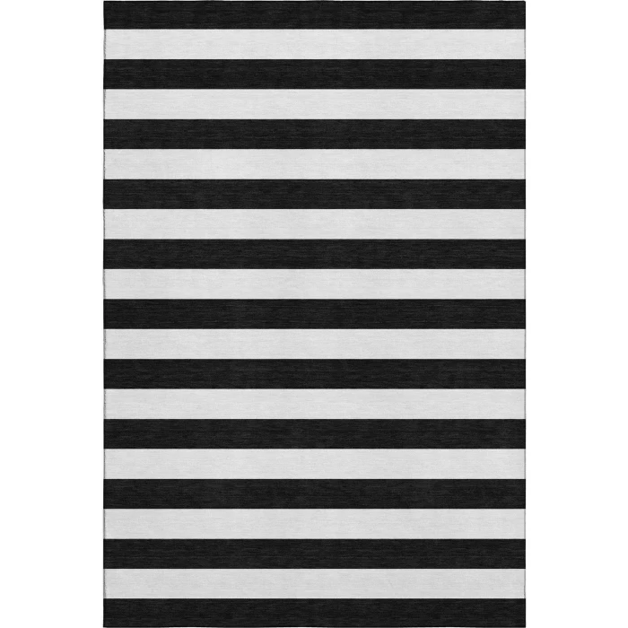 Addison Mayfield Black AMF528 9ft. x 12ft. Rect. Rug