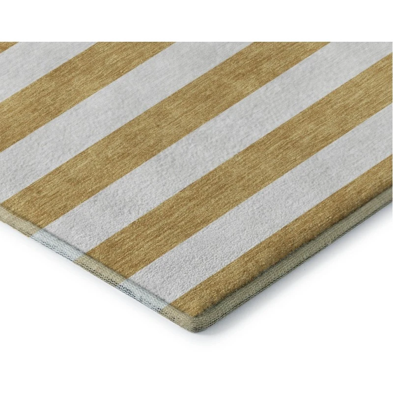 Addison Mayfield Gold AMF528 2ft. 3in. x 7ft. 6in. Rect. Rug