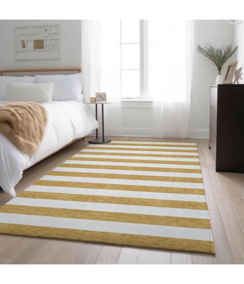 Addison Mayfield Gold AMF528 2ft. 3in. x 7ft. 6in. Rect. Rug