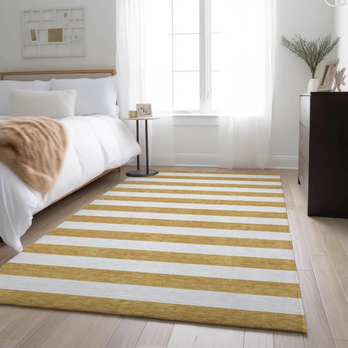 Addison Mayfield Gold AMF528 5ft. x 7ft. 6in. Rect. Rug