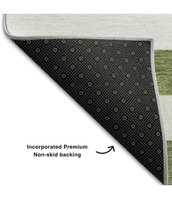 Addison Mayfield Green AMF528 2ft. 3in. x 7ft. 6in. Rect. Rug