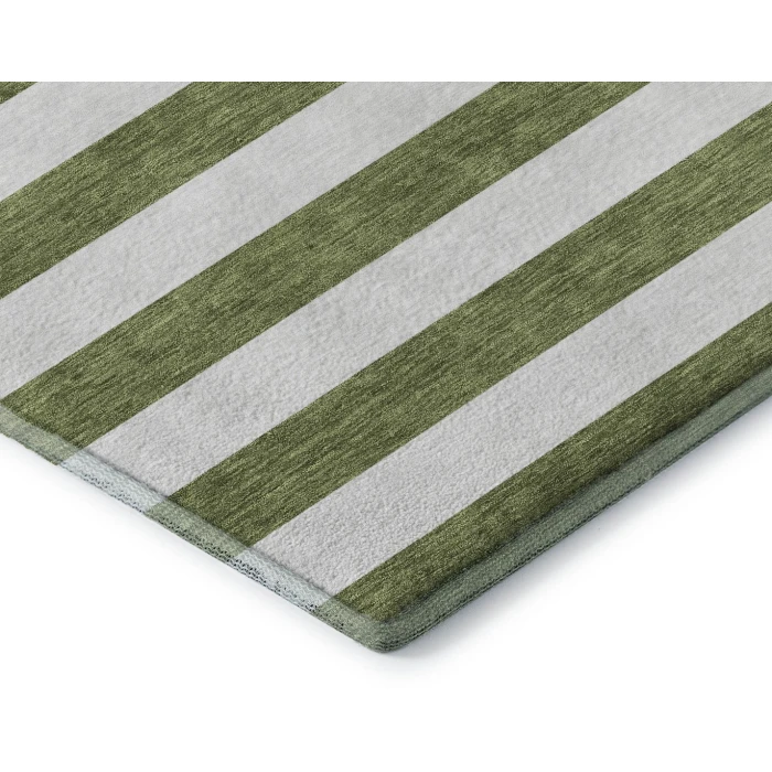 Addison Mayfield Green AMF528 - 8ft. Round Rug