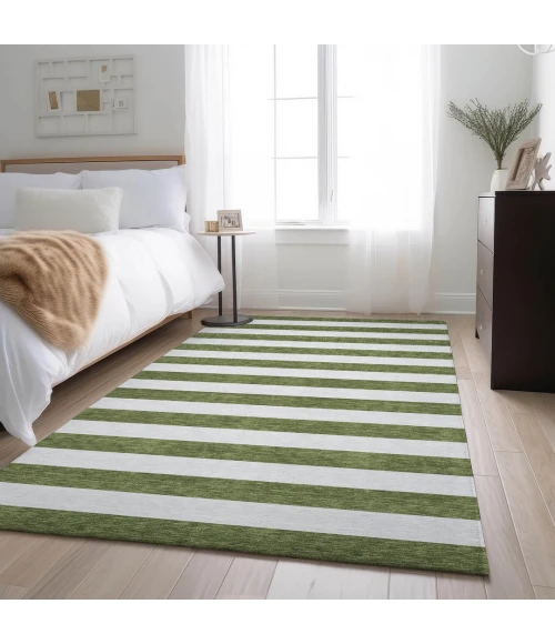 Addison Mayfield Green AMF528 9ft. x 12ft. Rect. Rug