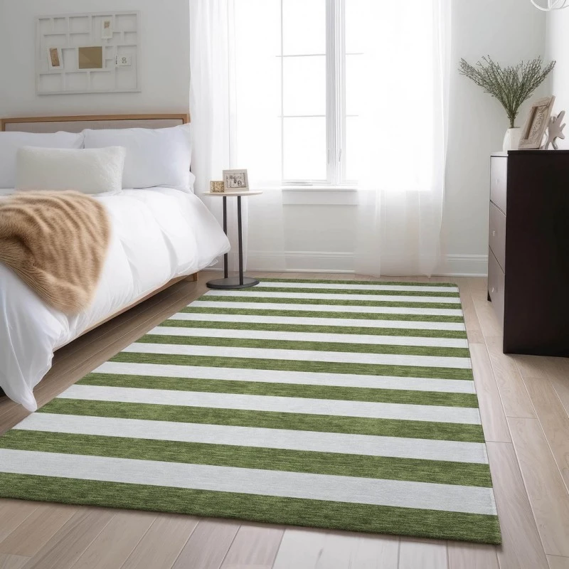 Addison Mayfield Green AMF528 5ft. x 7ft. 6in. Rect. Rug