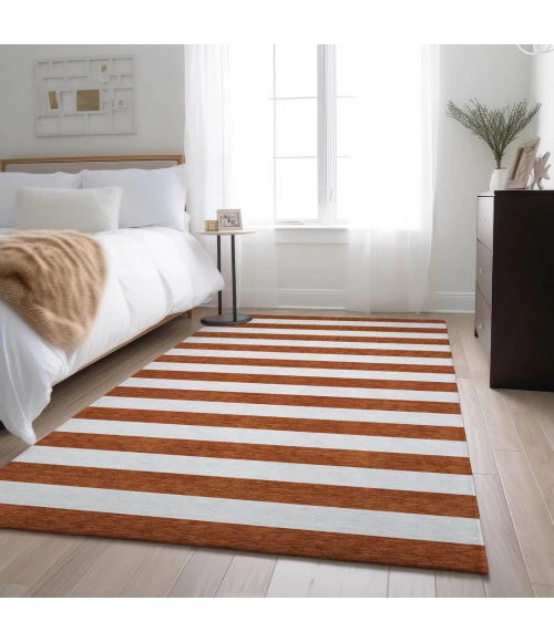 Addison Mayfield Orange AMF528 2ft. 3in. x 7ft. 6in. Rect. Rug
