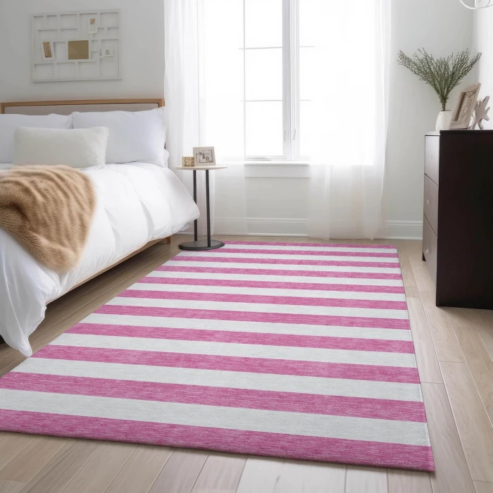 Addison Mayfield Pink AMF528 9ft. x 12ft. Rect. Rug