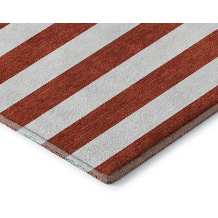 Addison Mayfield Red AMF528 - 8ft. Round Rug