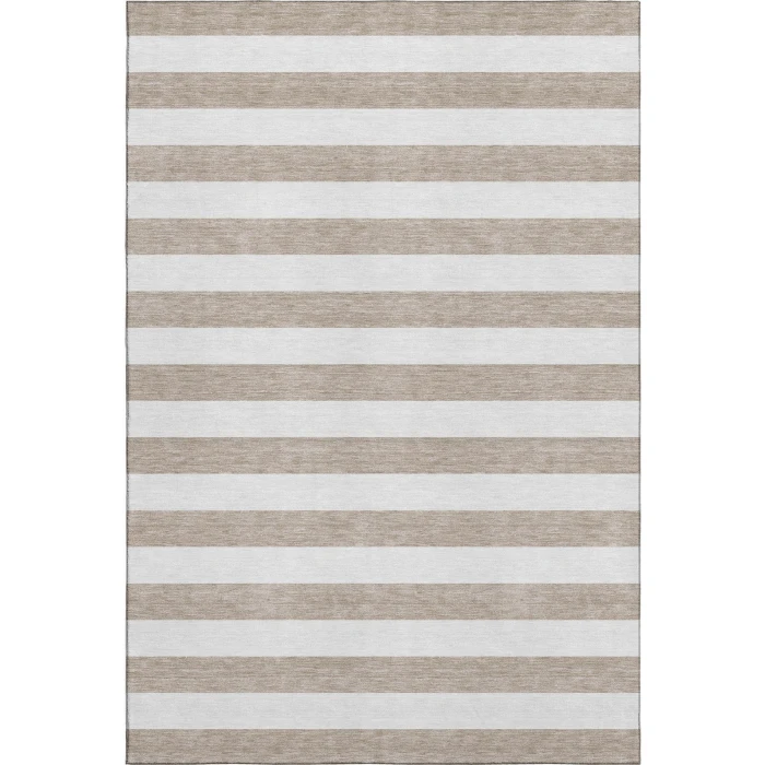 Addison Mayfield Brown AMF528 - 8ft. Round Rug