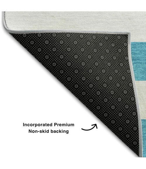 Addison Mayfield Teal AMF528 5ft. x 7ft. 6in. Rect. Rug