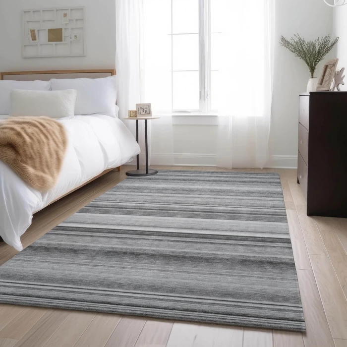Addison Mayfield Gray AMF529 8ft. x 10ft. Rect. Rug