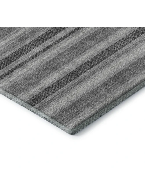 Addison Mayfield Gray AMF531 - 8ft. Round Rug