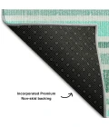 Addison Mayfield Teal AMF531 8ft. x 10ft. Rect. Rug