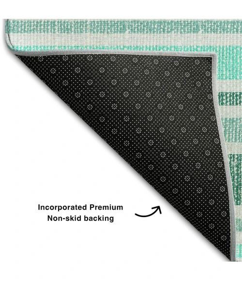 Addison Mayfield Teal AMF531 8ft. x 10ft. Rect. Rug