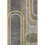 Addison Mayfield Brown AMF532 2ft. 3in. x 7ft. 6in. Rect. Rug