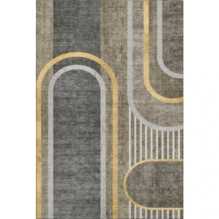 Addison Mayfield Brown AMF532 9ft. x 12ft. Rect. Rug