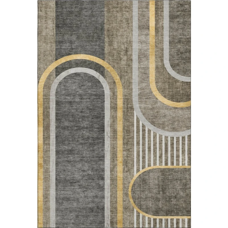 Addison Mayfield Brown AMF532 8ft. x 10ft. Rect. Rug