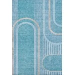 Addison Mayfield Teal AMF532 2ft. 3in. x 7ft. 6in. Rect. Rug