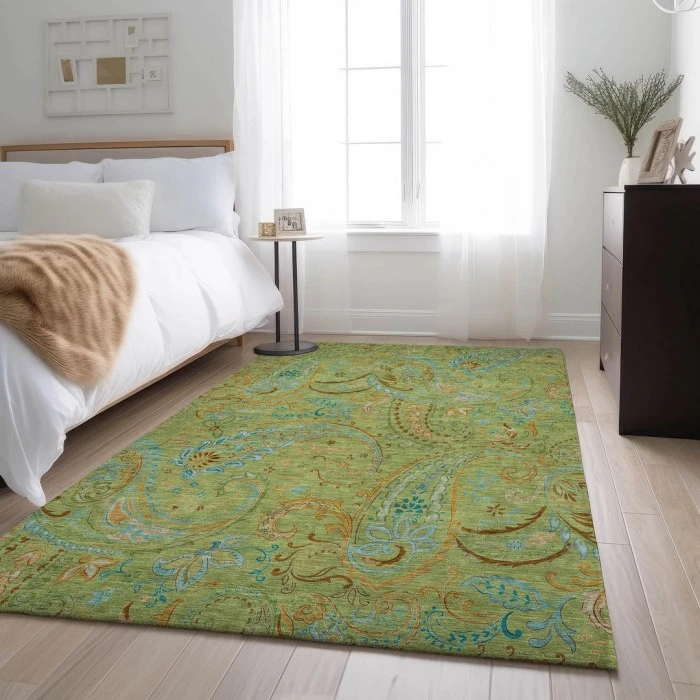 Addison Mayfield Green AMF533 2ft. 3in. x 7ft. 6in. Rect. Rug