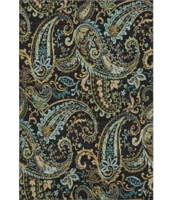 Addison Mayfield Black AMF533 8ft. x 10ft. Rect. Rug