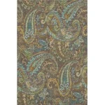 Addison Mayfield Brown AMF533 - 8ft. Round Rug