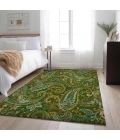 Addison Mayfield Green AMF533 - 8ft. Round Rug