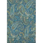 Addison Mayfield Blue AMF533 - 8ft. Round Rug