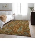Addison Mayfield Orange AMF533 2ft. 3in. x 7ft. 6in. Rect. Rug