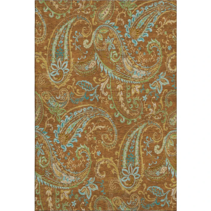 Addison Mayfield Orange AMF533 2ft. 3in. x 7ft. 6in. Rect. Rug