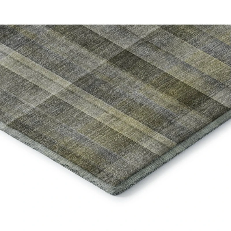 Addison Mayfield Gray AMF534 - 8ft. Round Rug