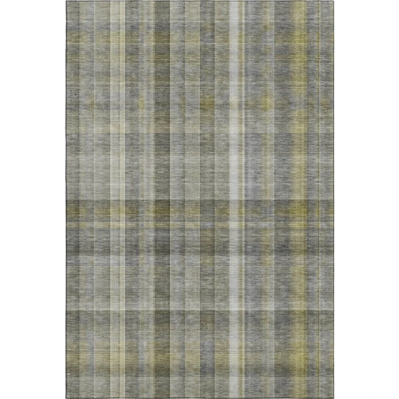 Addison Mayfield Gray AMF534 - 8ft. Round Rug