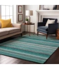 Addison Mayfield Teal AMF535 8ft. x 10ft. Rect. Rug