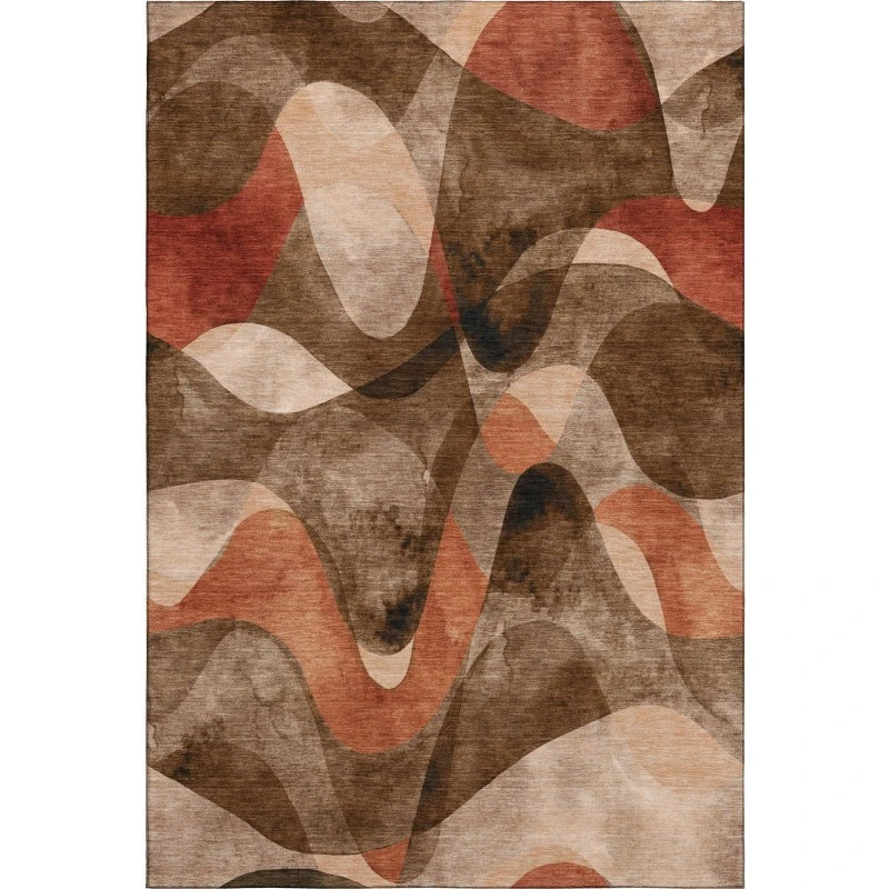 Addison Mayfield Brown AMF536 8ft. x 10ft. Rect. Rug