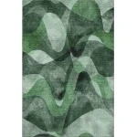 Addison Mayfield Green AMF536 - 8ft. Round Rug