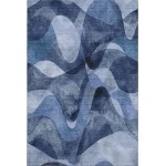 Addison Mayfield Blue AMF536 - 8ft. Round Rug