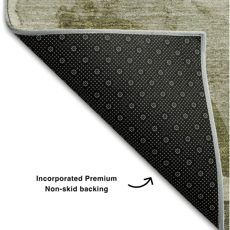 Addison Mayfield Green AMF536 - 8ft. Round Rug