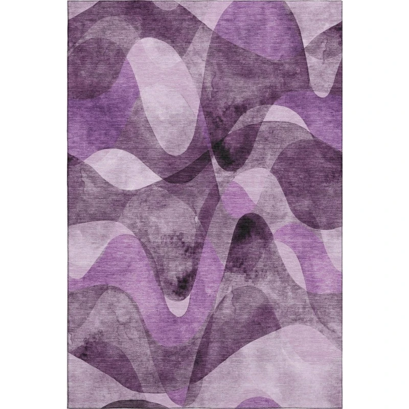 Addison Mayfield Purple AMF536 8ft. x 10ft. Rect. Rug