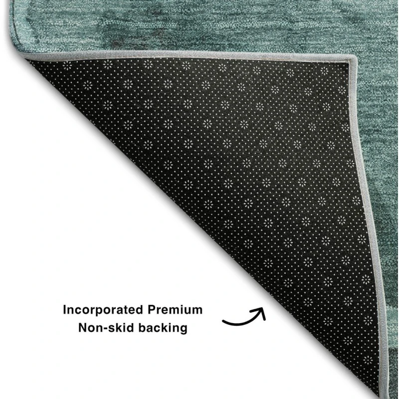 Addison Mayfield Teal AMF536 - 8ft. Round Rug