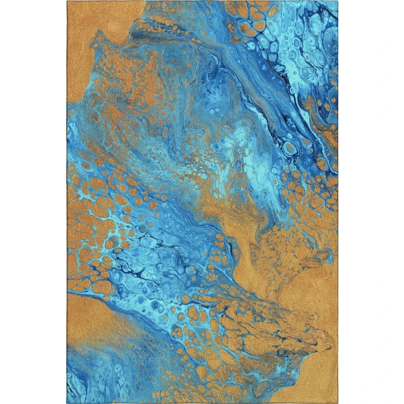 Addison Mayfield Blue AMF53 5ft. x 7ft. 6in. Rect. Rug