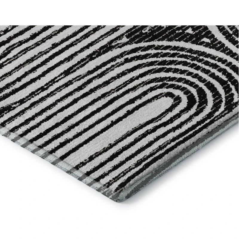 Addison Mayfield Black AMF540 2ft. 3in. x 7ft. 6in. Rect. Rug