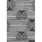 Addison Mayfield Black AMF540 - 8ft. Round Rug