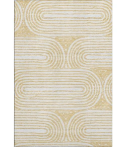 Addison Mayfield Gold AMF540 - 8ft. Round Rug