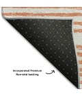Addison Mayfield Orange AMF540 8ft. x 10ft. Rect. Rug