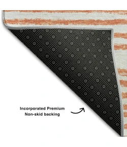 Addison Mayfield Orange AMF540 8ft. x 10ft. Rect. Rug