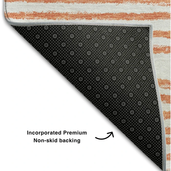 Addison Mayfield Orange AMF540 8ft. x 10ft. Rect. Rug