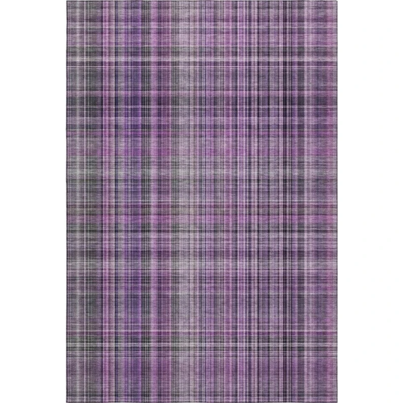 Addison Mayfield Purple AMF541 8ft. x 10ft. Rect. Rug