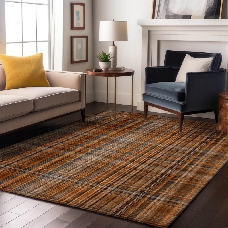Addison Mayfield Orange AMF541 9ft. x 12ft. Rect. Rug