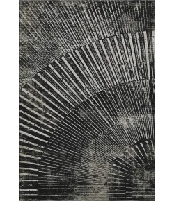 Addison Mayfield Black AMF542 - 8ft. Round Rug