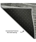 Addison Mayfield Gray AMF542 - 8ft. Round Rug