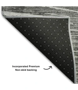 Addison Mayfield Gray AMF542 - 8ft. Round Rug