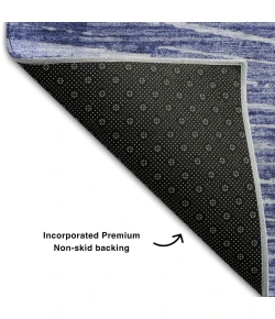 Addison Mayfield Blue AMF542 - 8ft. Round Rug